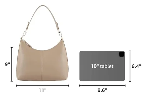Women's Soft PU Leather Shoulder Handbag by Keyli